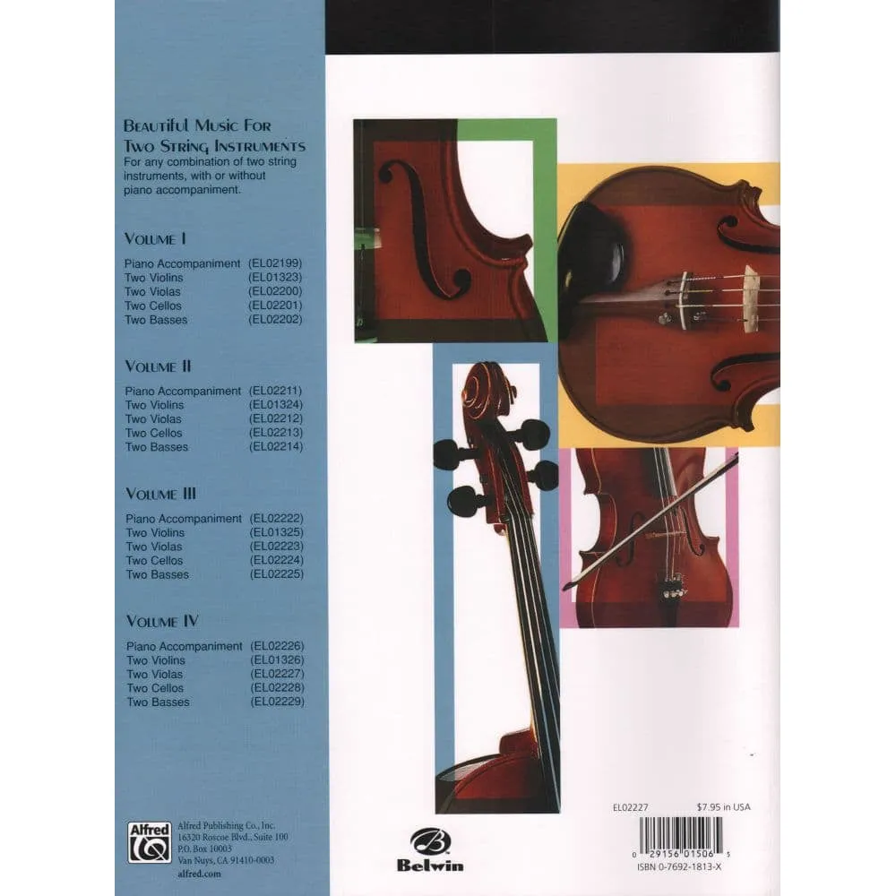Applebaum Beautiful Music for Two Violas Vol. 4 Noten Duo