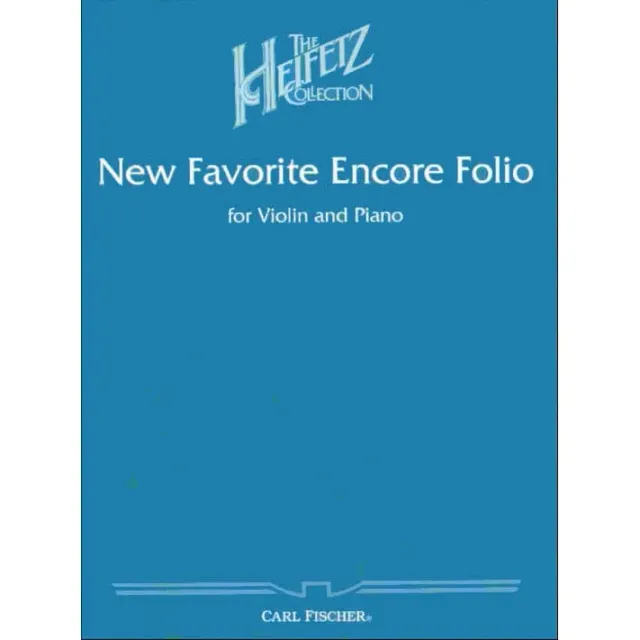 Heifetz New Favorite Encore Folio Violinnoten Klavier