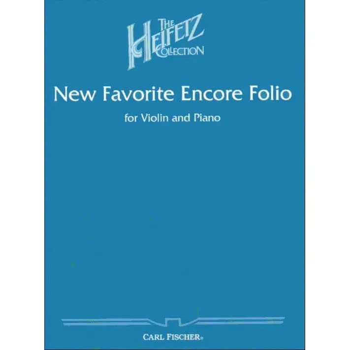 Heifetz New Favorite Encore Folio Violinnoten Klavier
