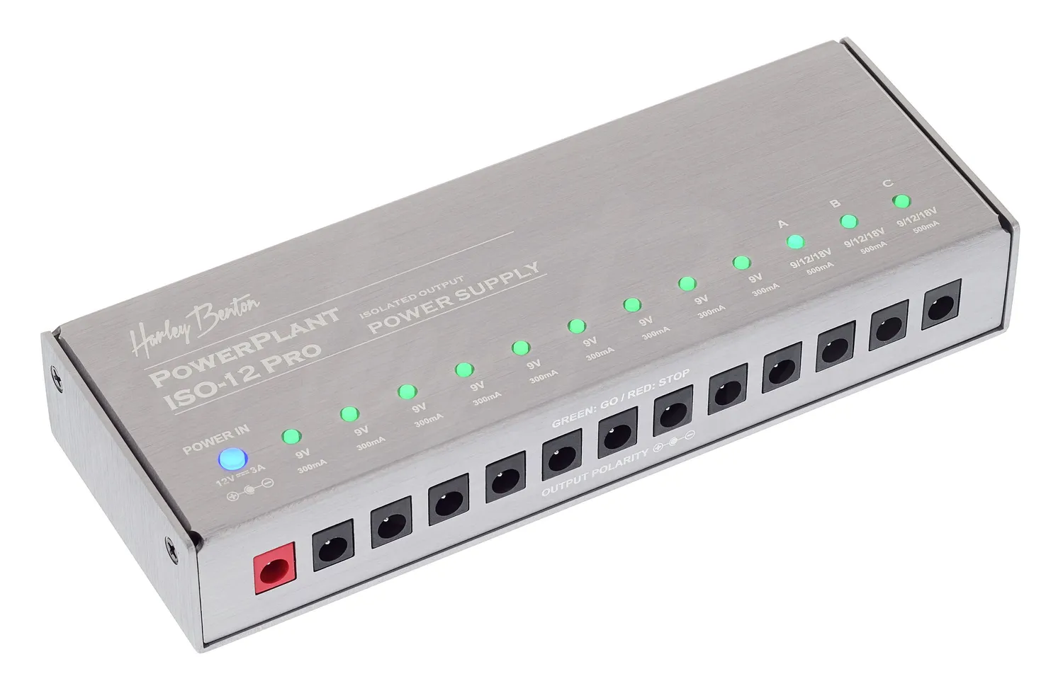 Harley Benton PowerPlant ISO-12 Pro Netzteil 12-fach