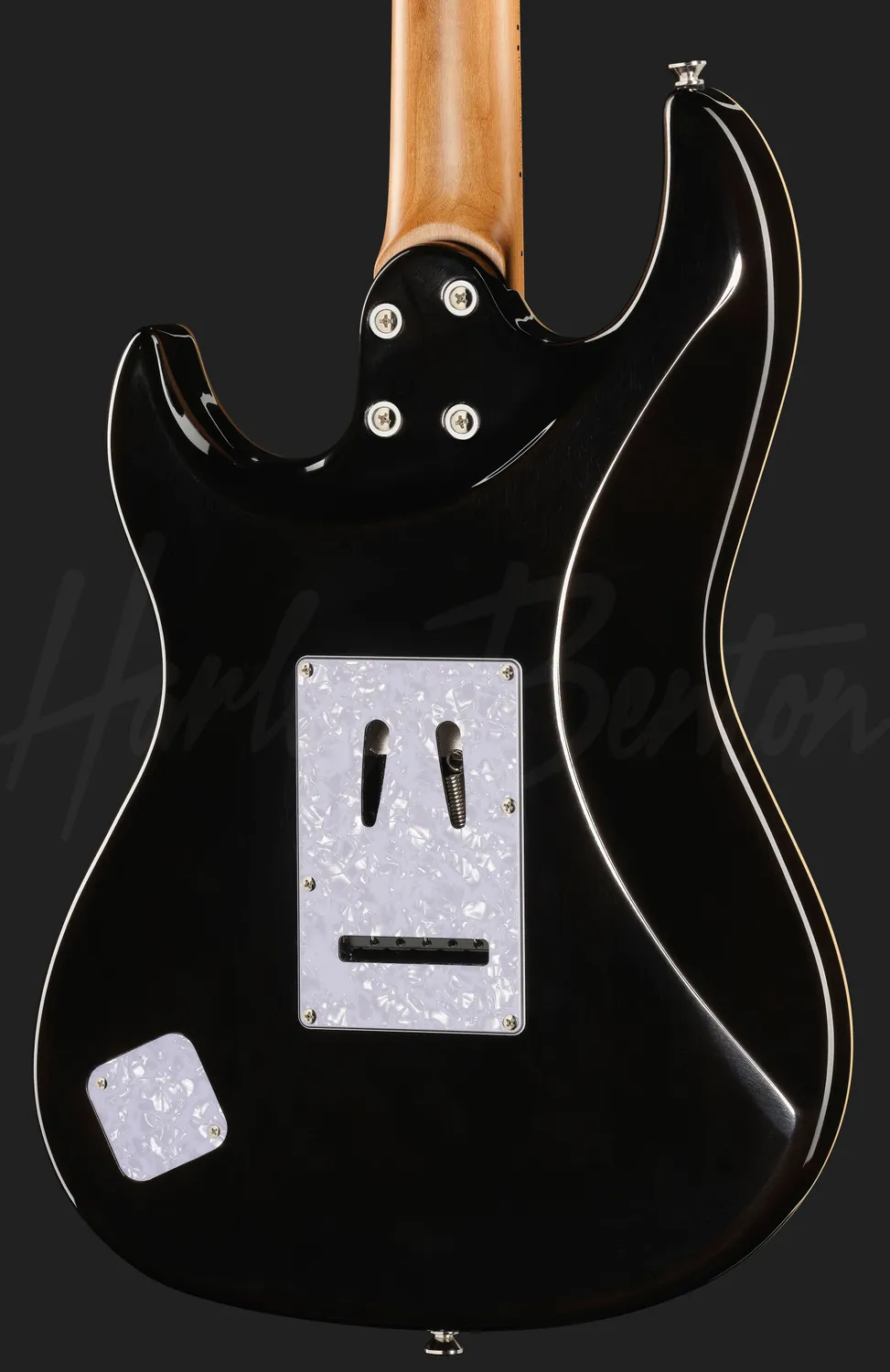 Harley Benton ST-Modern HSS MN E-Gitarre Flame Bengal Burst Split