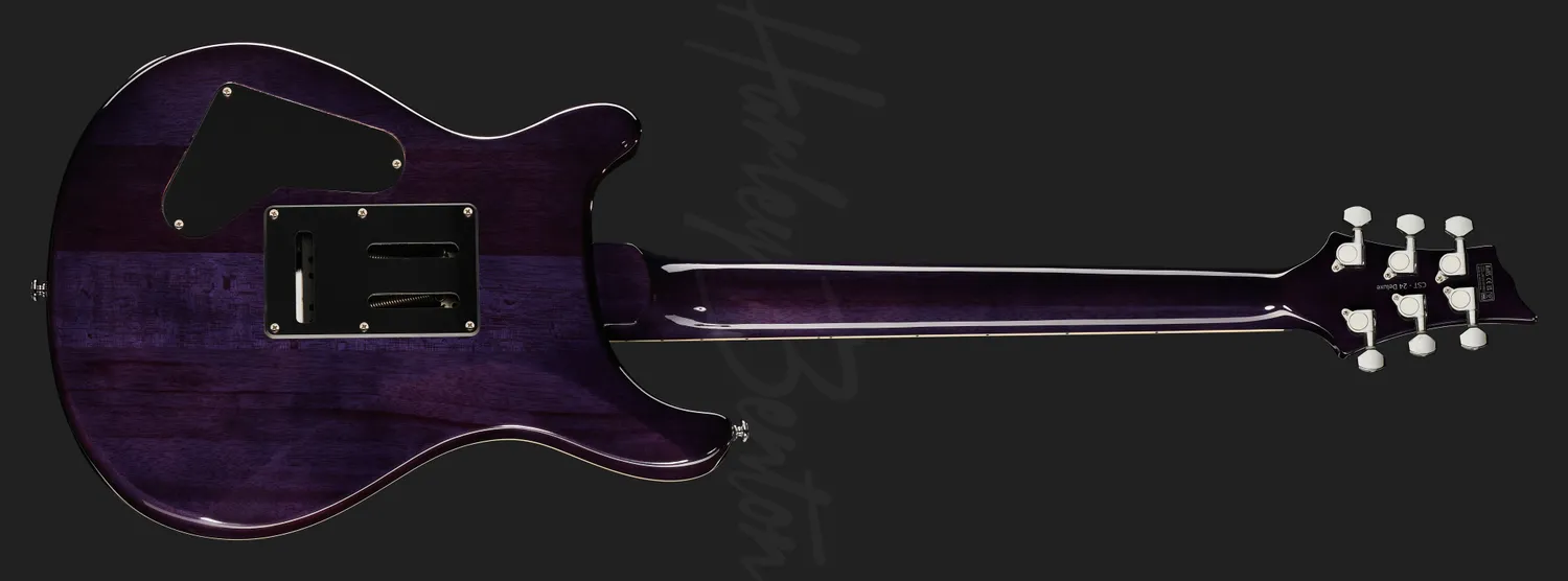 Harley Benton Deluxe CST-24T E-Gitarre Purple Burst 24 Bünde