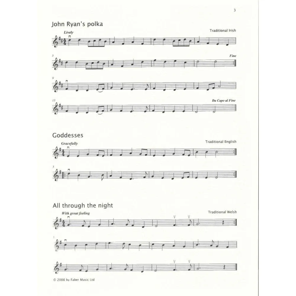 Faber Music Bags of Folk Violine Noten Anfänger