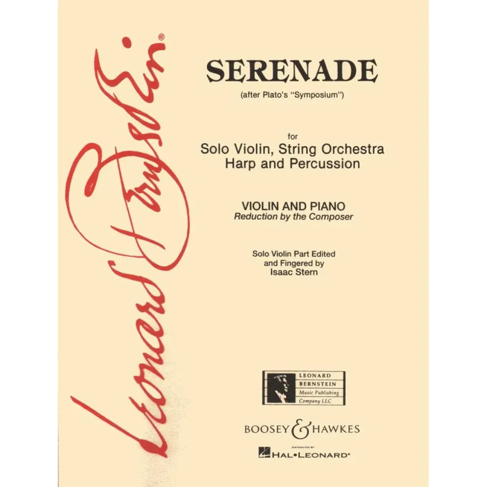 Bernstein Serenade Violine Noten mit Klavier