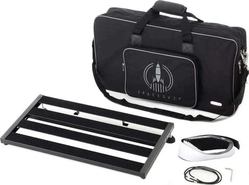 Harley Benton SpaceShip 60 Pedalboard Alu mit Gigbag