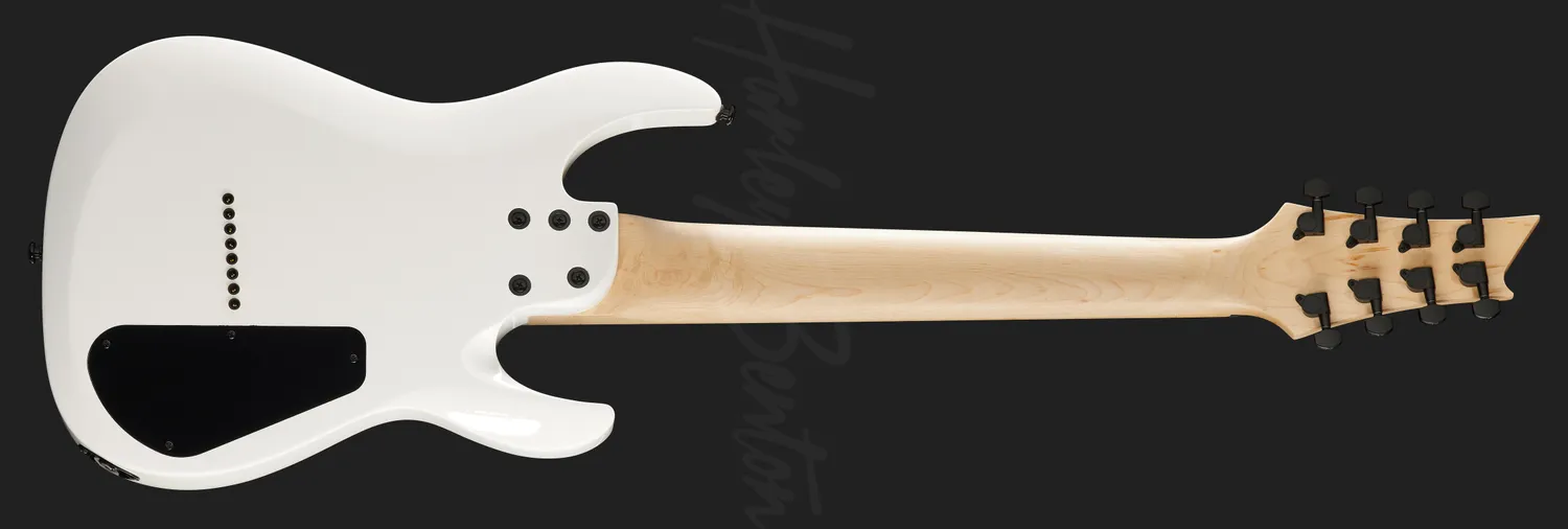 Harley Benton Rock Series R-458MN E-Gitarre links weiß 8-saitig