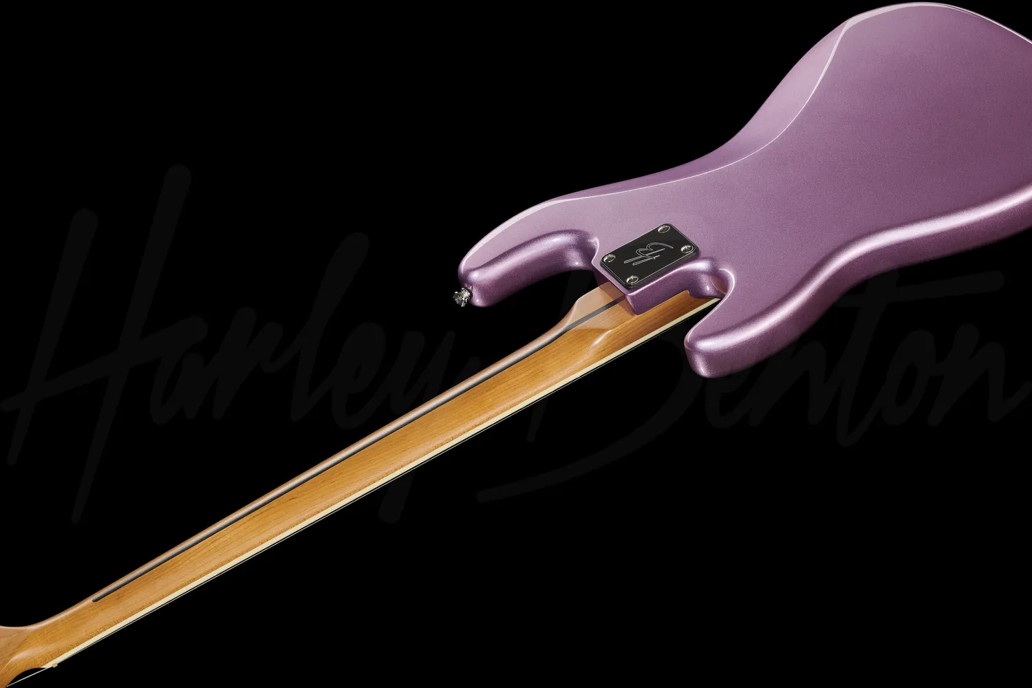 Harley Benton Pro MV-4PJ E-Bass burgundy mist