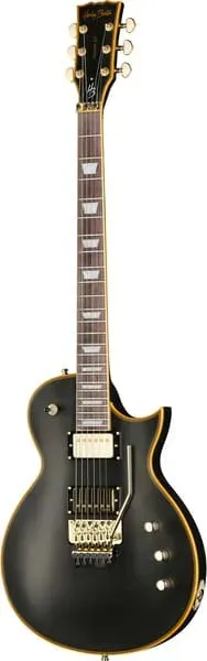 Harley Benton SC-Custom III FR E-Gitarre Vintage Black Floyd Rose