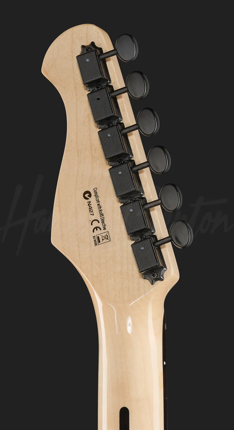 Harley Benton JA-Baritone HH BK Baritongitarre schwarz