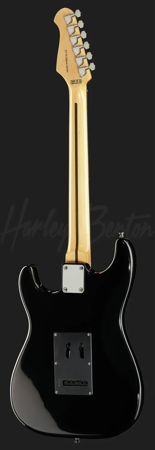 Harley Benton Classic ST-70 E-Gitarre Black Paisley