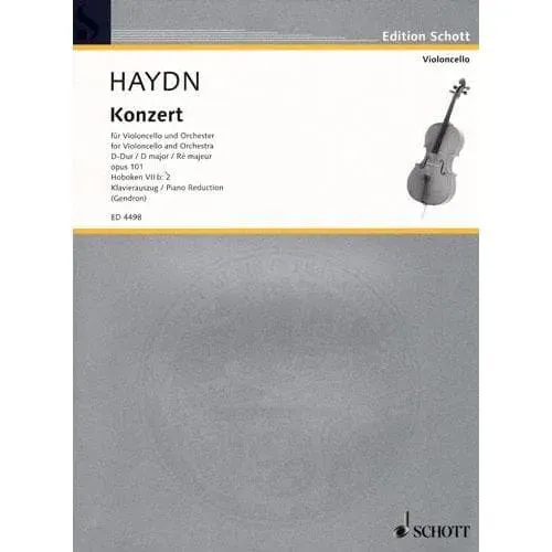Schott Haydn Konzert D-Dur Hob VIIb:2 Cellonoten