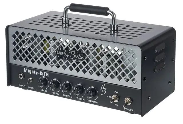 Harley Benton Mighty-15TH Röhrenverstärker Topteil 15 Watt