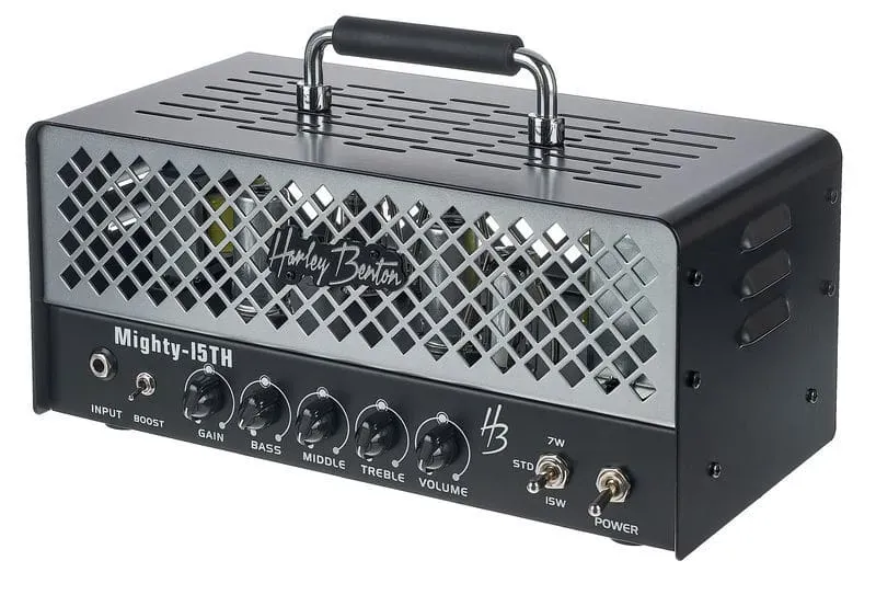 Harley Benton Mighty-15TH Röhrenverstärker Topteil 15 Watt