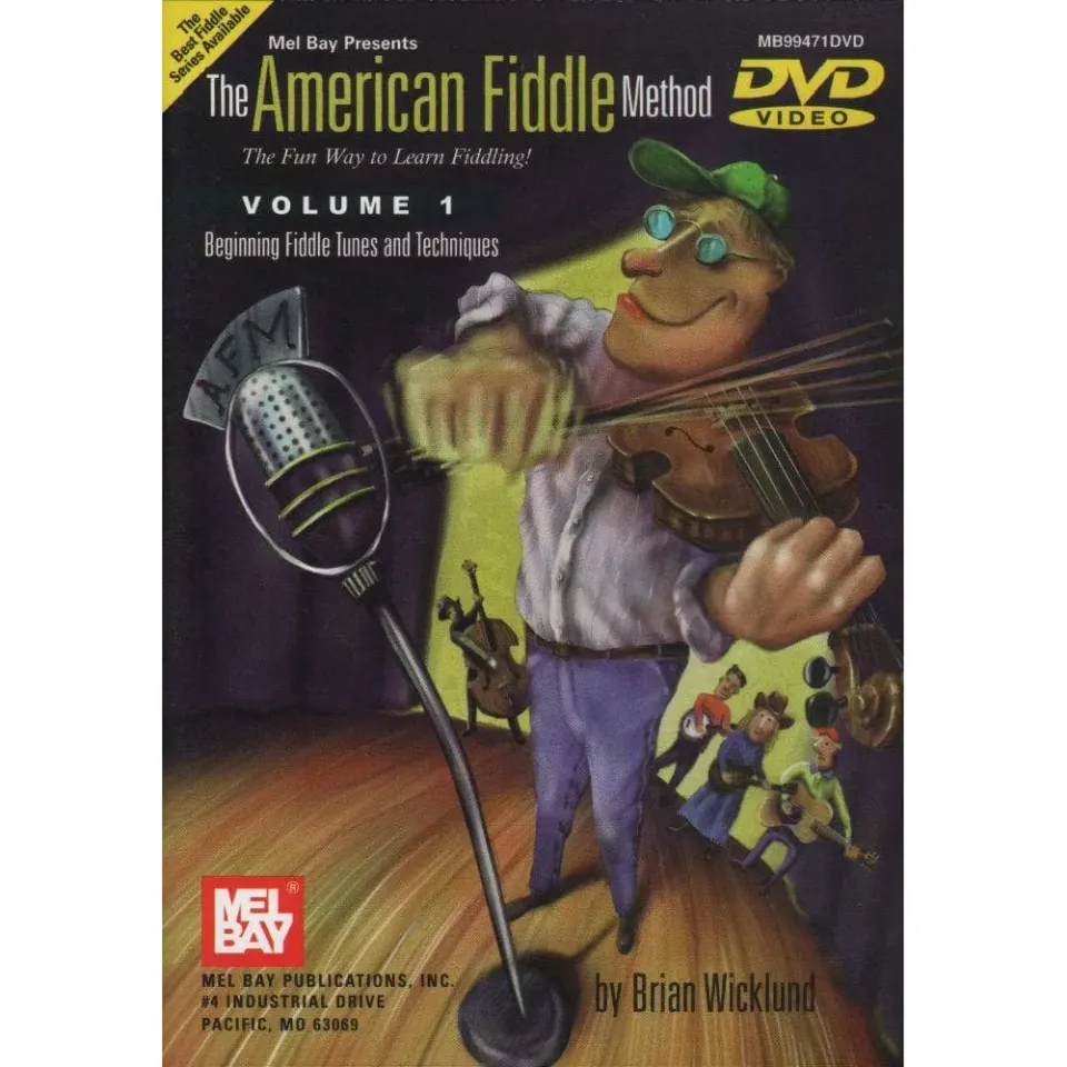 Mel Bay Wicklund American Fiddle Method DVD Volume 1