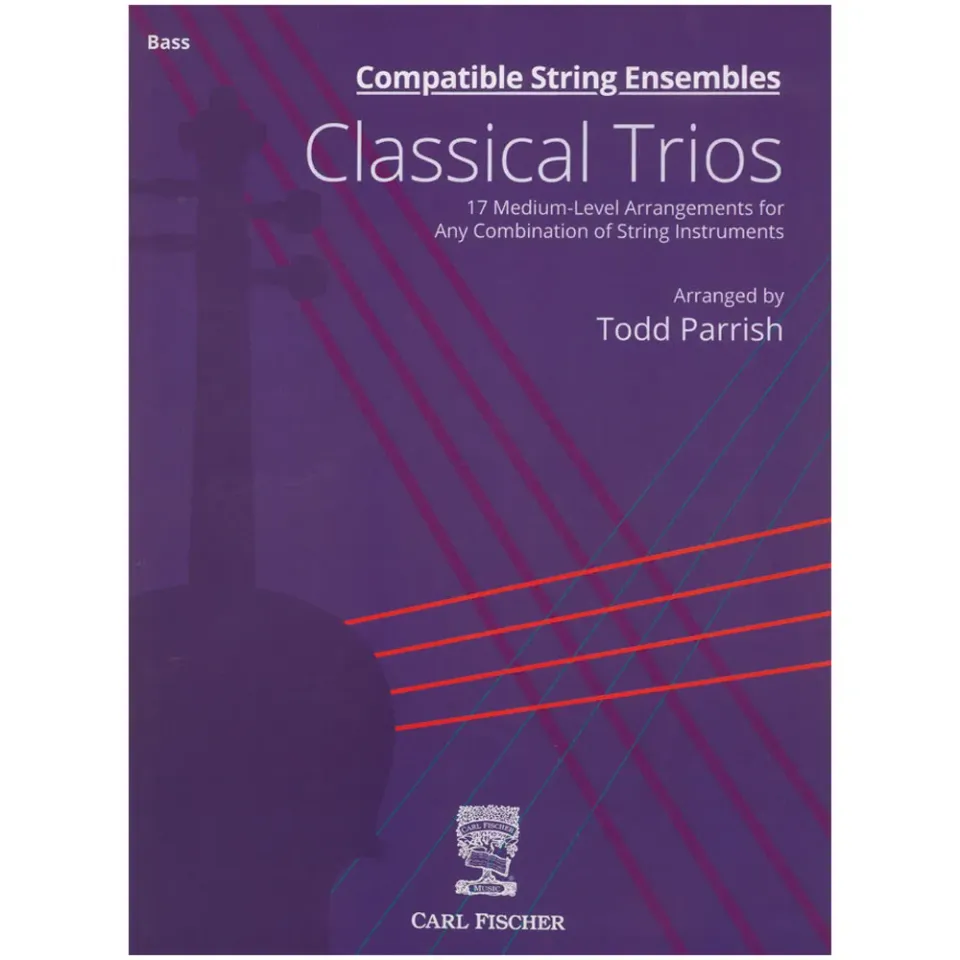 Parrish Classical Trios Noten Kontrabass Streichtrio