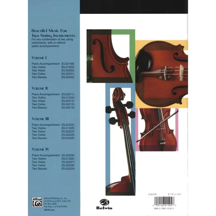 Applebaum Beautiful Music for Two Cellos Vol.4 Noten