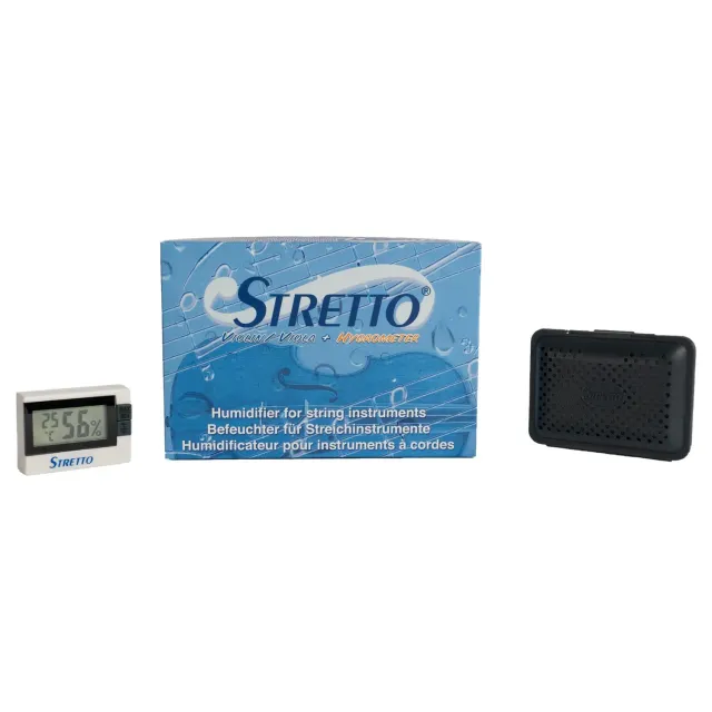 Stretto Luftbefeuchter Hygrometer für Violine Viola Etui