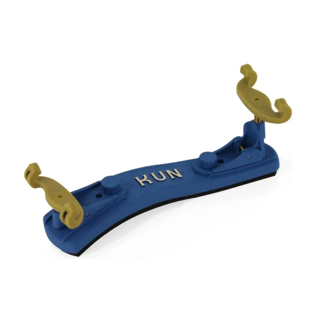 Kun Mini Schulterstütze Violine 1/4-1/16 Blau klappbar