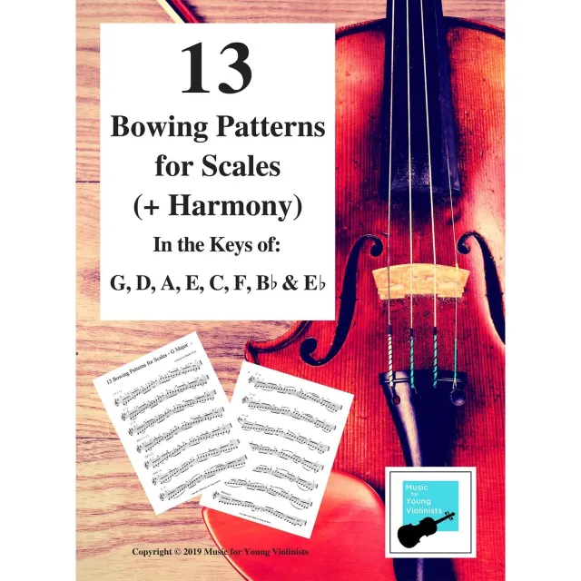 Shar Music Figi 13 Bowing Patterns Noten Violine Strichtechnik