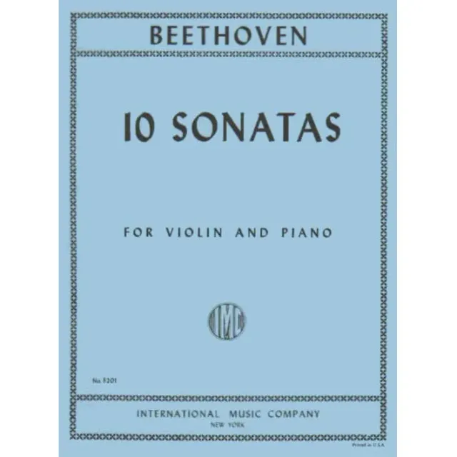 Beethoven 10 Sonaten Violine Klavier Noten Oistrakh