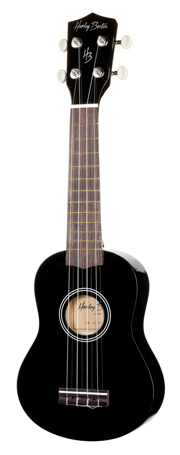 Harley Benton Standard Series HBUK12 Ukulele Sopran Black