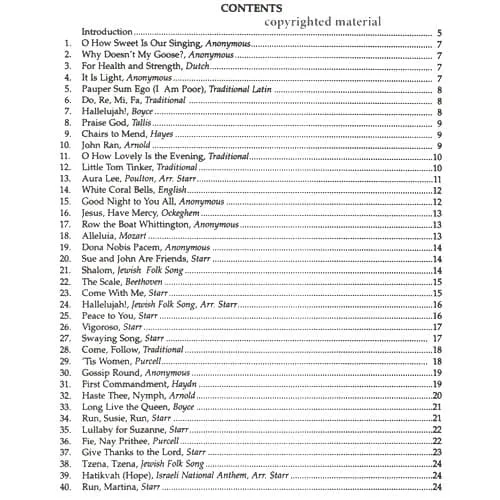 Alfred Music Rounds and Canons Noten Violine Starr Part