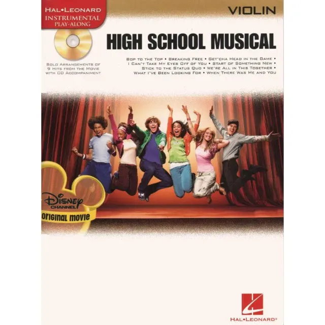 Hal Leonard High School Musical Violine Noten mit CD