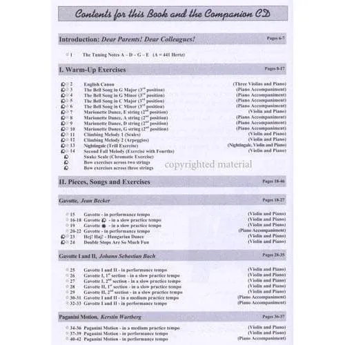 Alfred Step by Step Vol. 3B Violine Noten mit CD