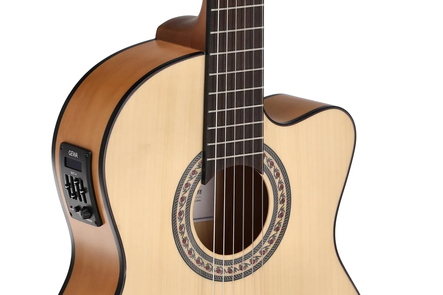 Manuel Rodriguez Caballero Principio E-Akustikgitarre Flamenco