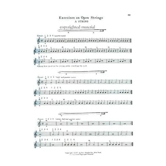 Carl Fischer Bang Violinschule Violine Heft 1 englisch