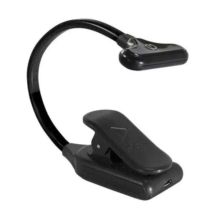 Mighty Bright NuFlex LED-Notenlampe Schwarz 3 LEDs