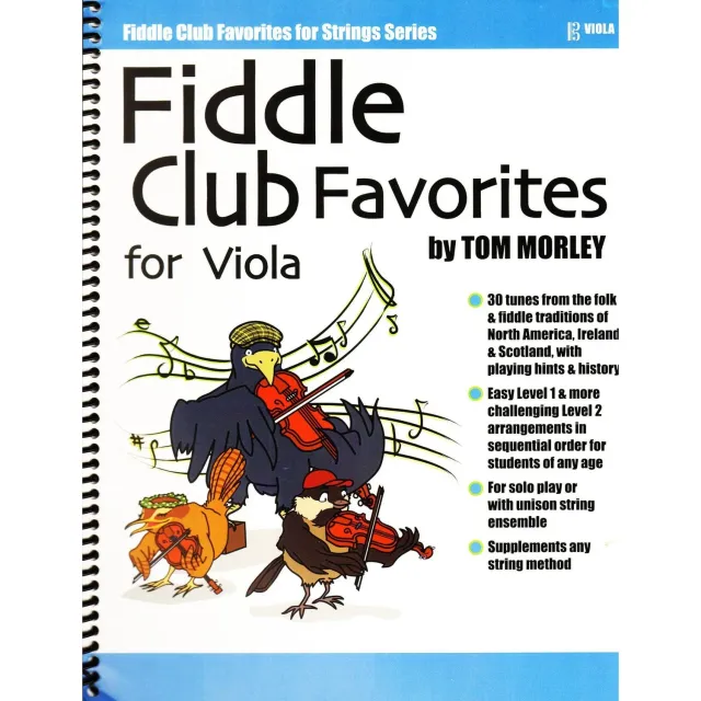 Shar Music Fiddle Club Favorites Viola-Noten 30 Stücke