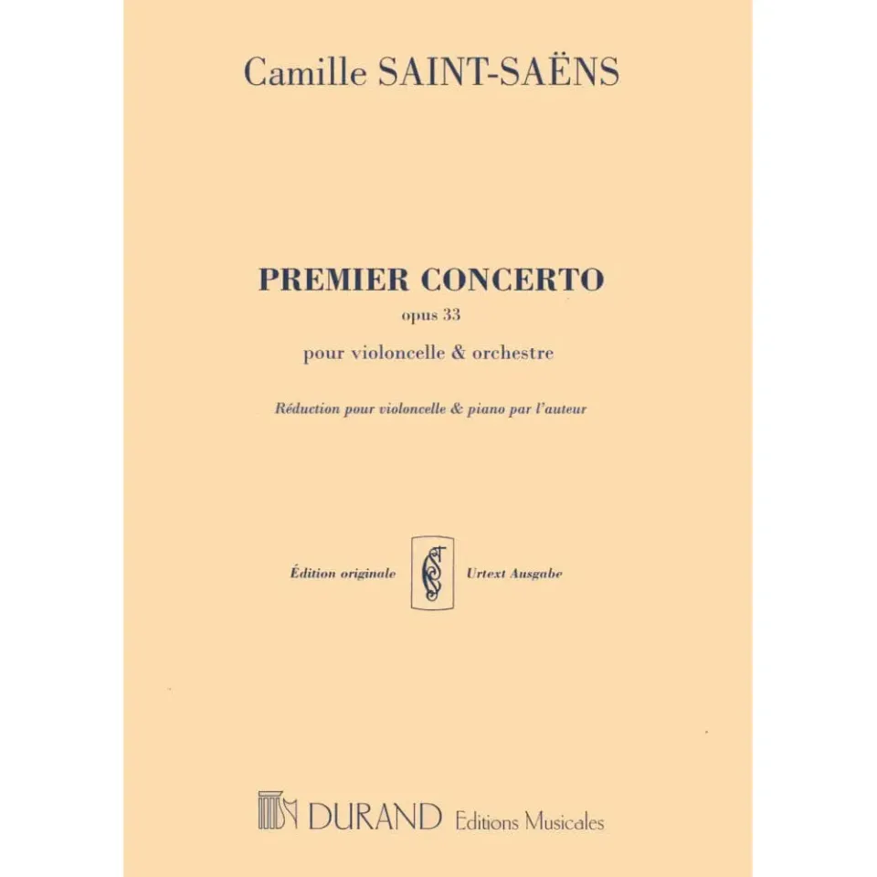 Durand Saint-Saëns Cellokonzert Nr.1 op.33 Noten