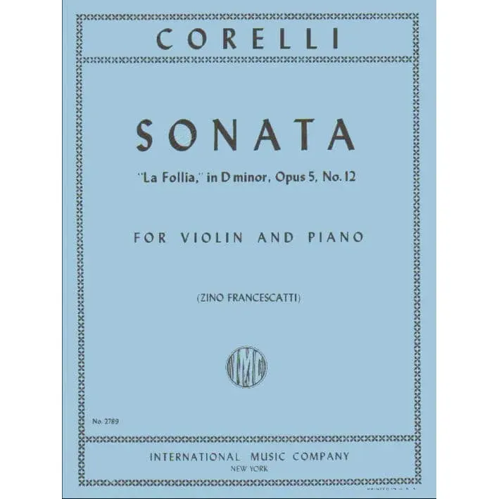 International Music Company Corelli La Folia Violinnoten
