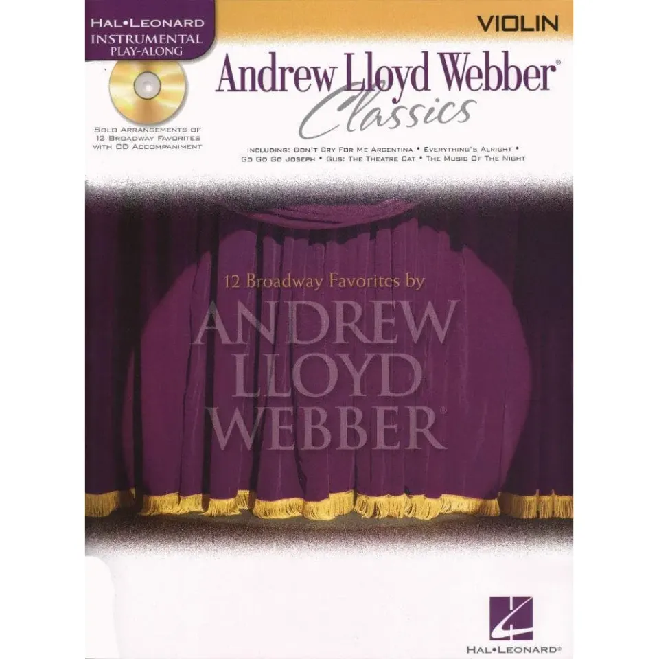 Hal Leonard Lloyd Webber Classics Noten Violine CD