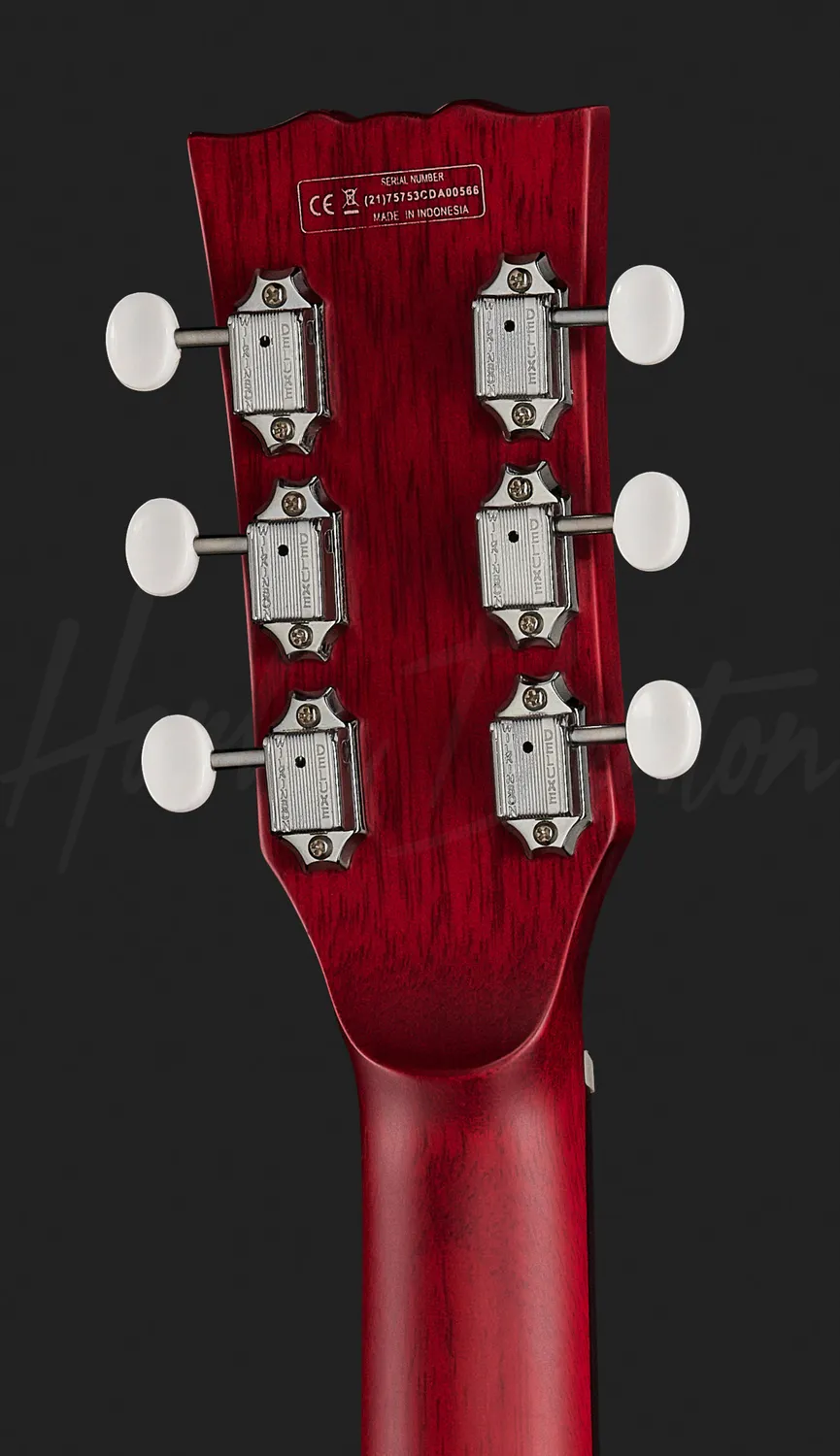 Harley Benton Vintage SC-Junior E-Gitarre Faded Cherry P90