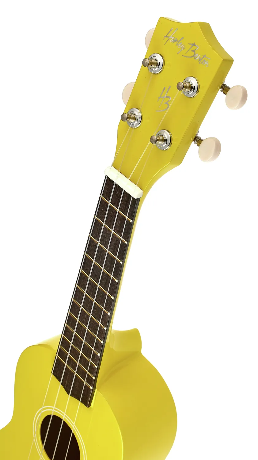 Harley Benton Standard HBUK12 Sopran-Ukulele Gelb Laminat