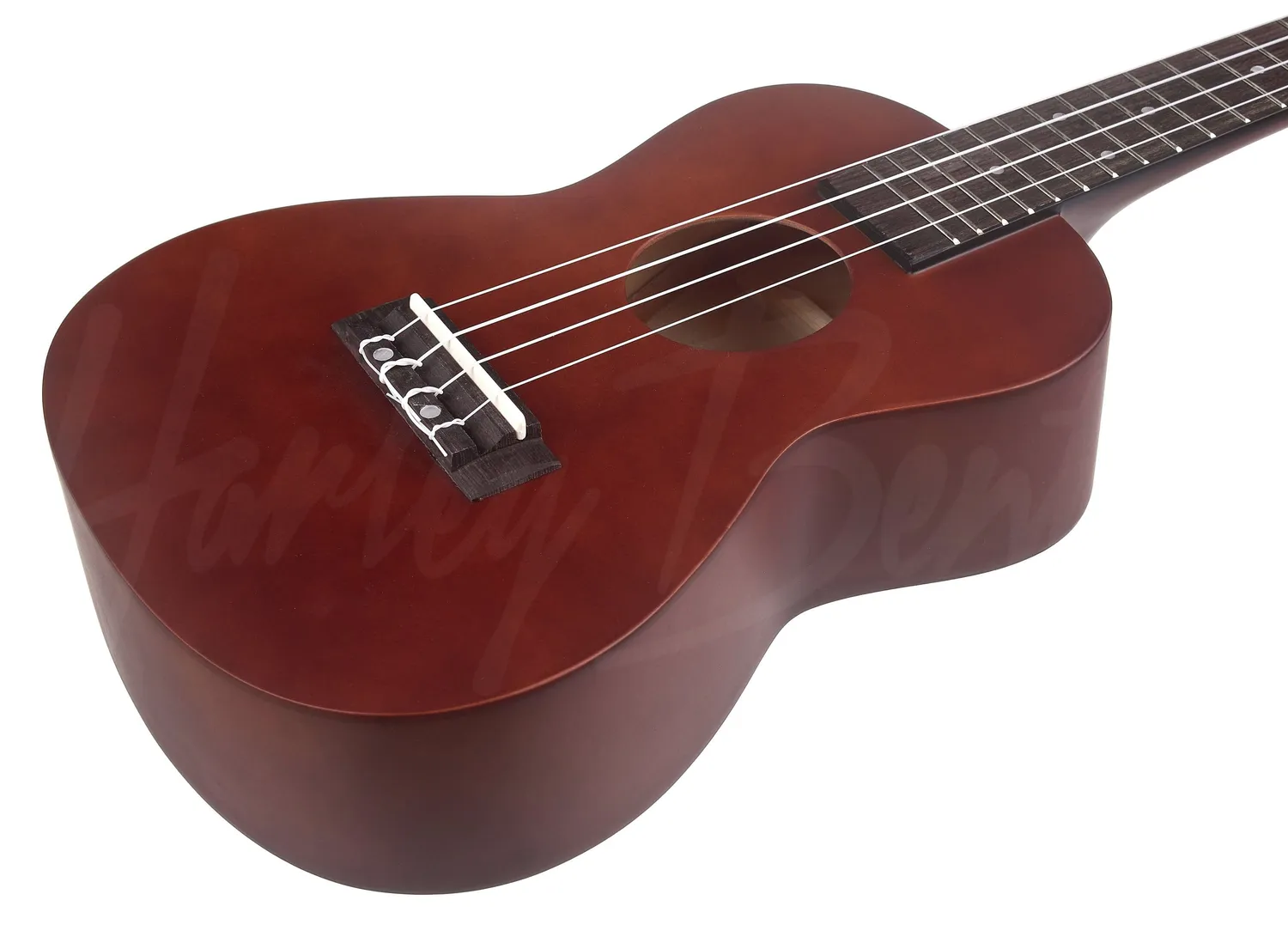 Harley Benton Standard UK-11C Konzert-Ukulele braun matt