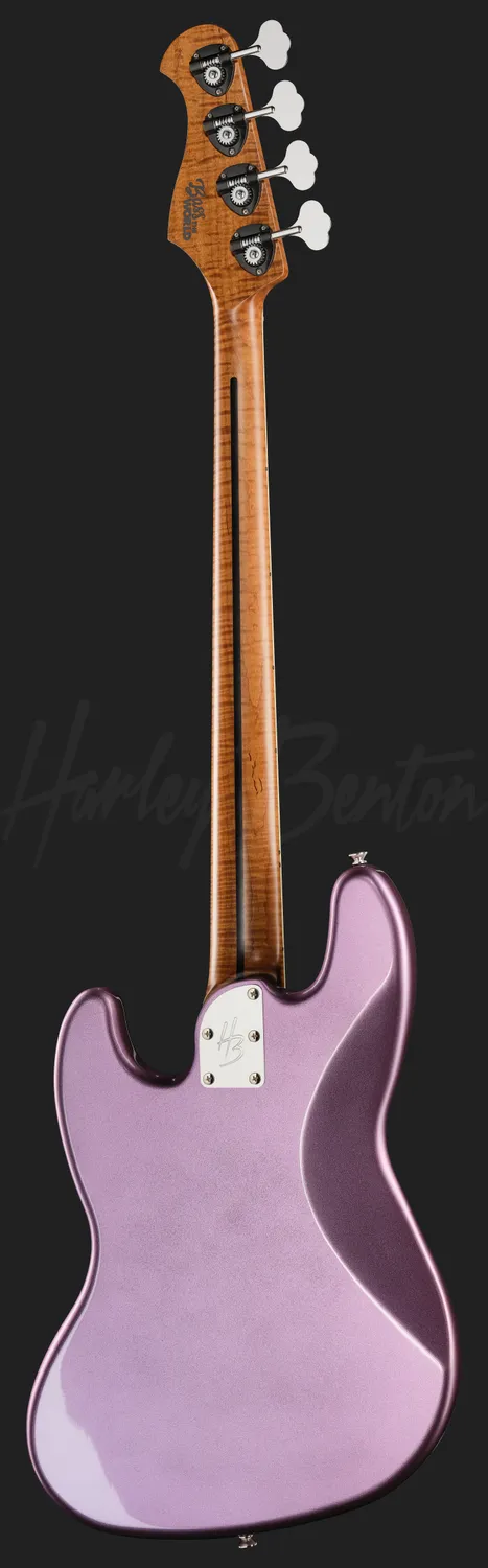 Harley Benton MV-4JB Plus BassTheWorld E-Bass burgundy