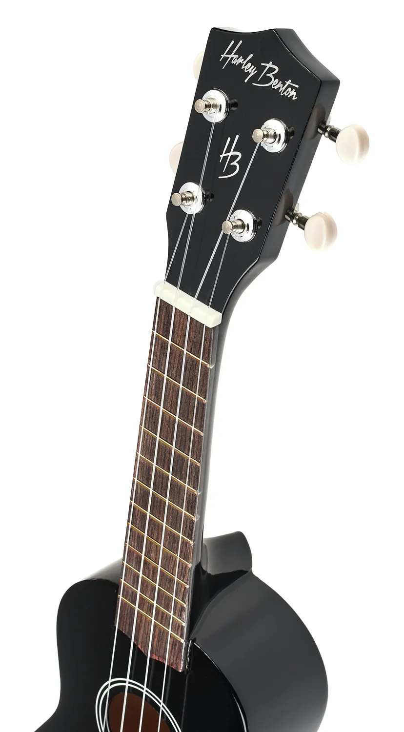 Harley Benton Standard Series HBUK12 Ukulele Sopran Black