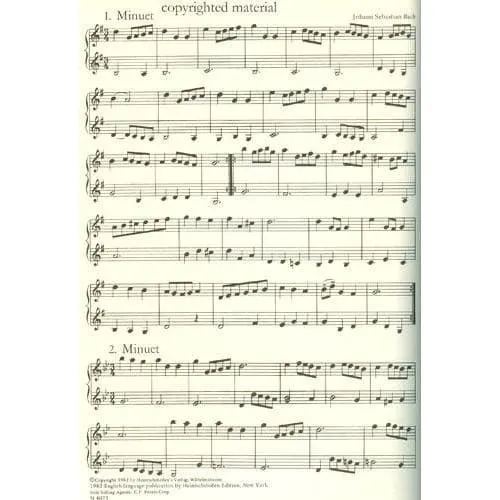 Honegger Sonatine Noten für zwei Violinen Masters Music