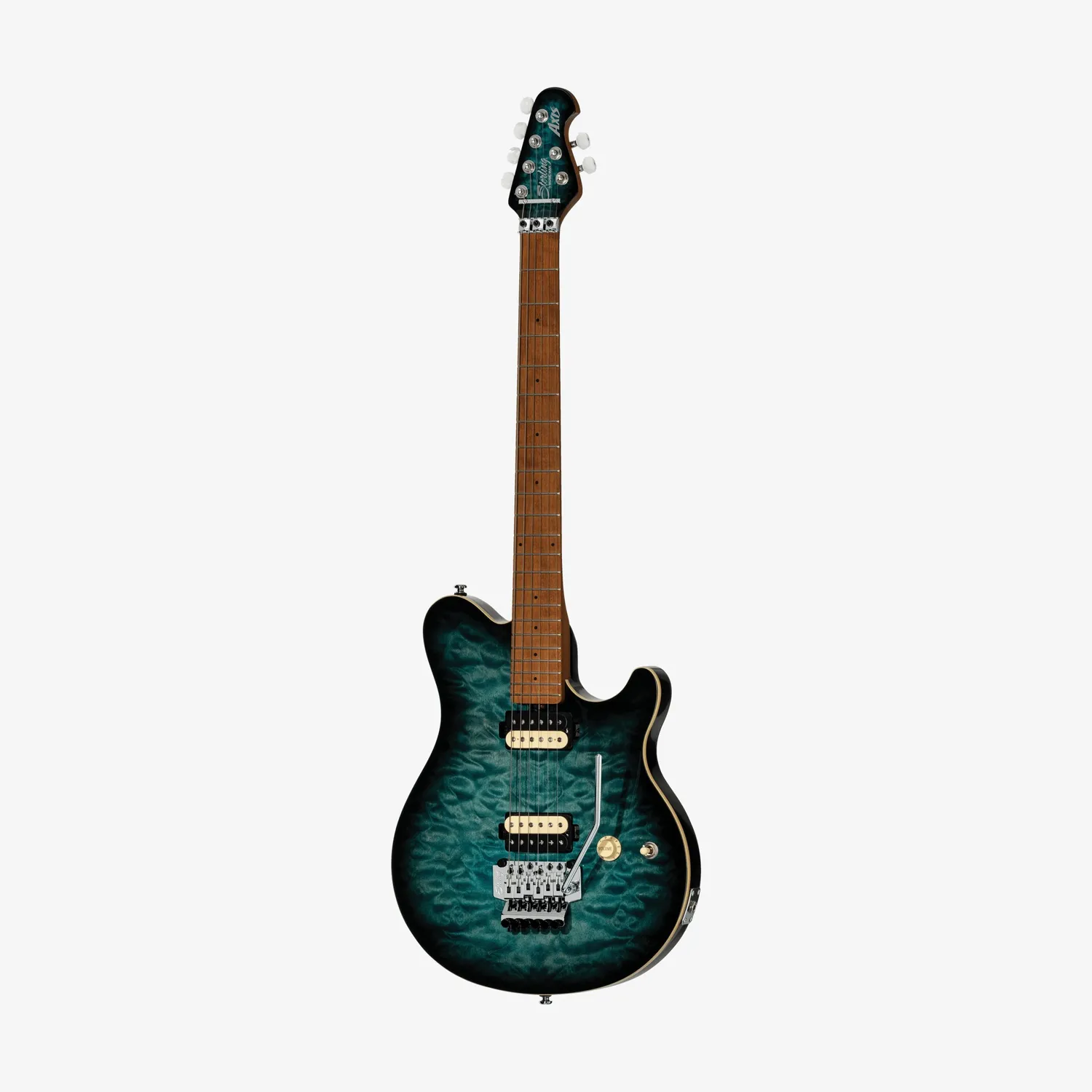 Sterling Axis E-Gitarre Yucatan Blue Double-Lock