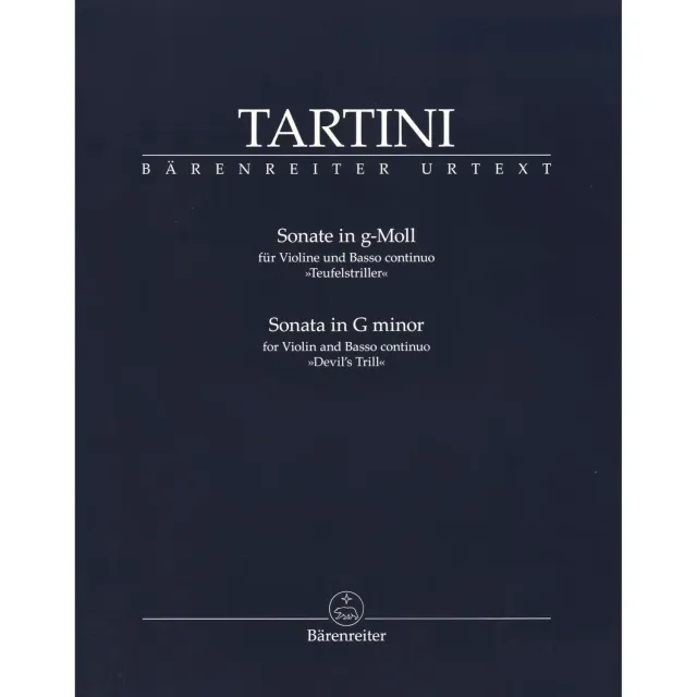 Shar Music Tartini Teufelstriller Sonate Geigennoten Urtext