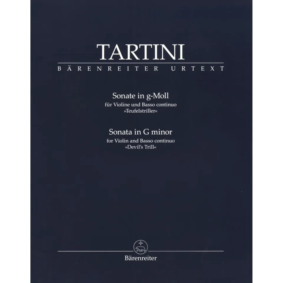 Shar Music Tartini Teufelstriller Sonate Geigennoten Urtext