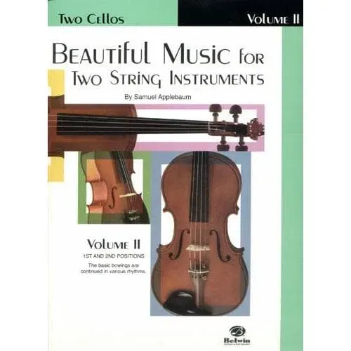 Applebaum Beautiful Music 2 Celli Vol.2 Noten