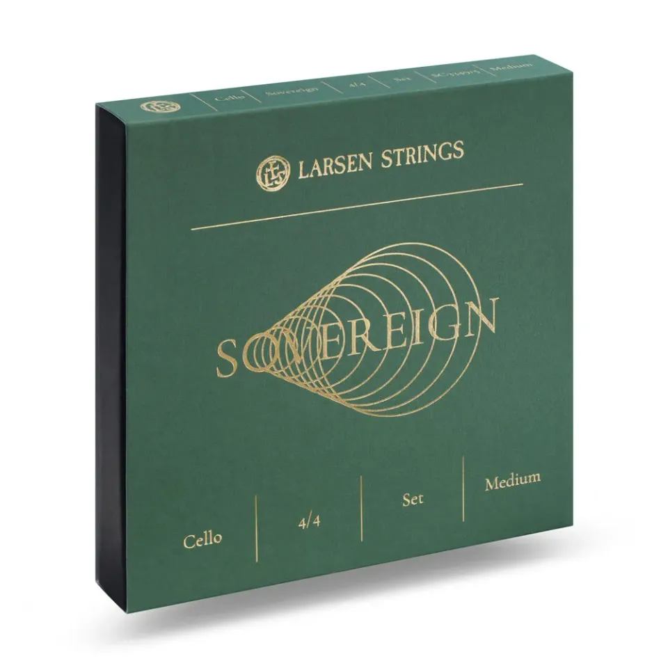 Larsen Sovereign Cello Saitensatz 4/4 Medium solistisch