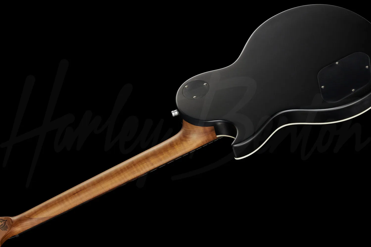 Harley Benton Pro Series Agufish STD E-Gitarre Black Satin
