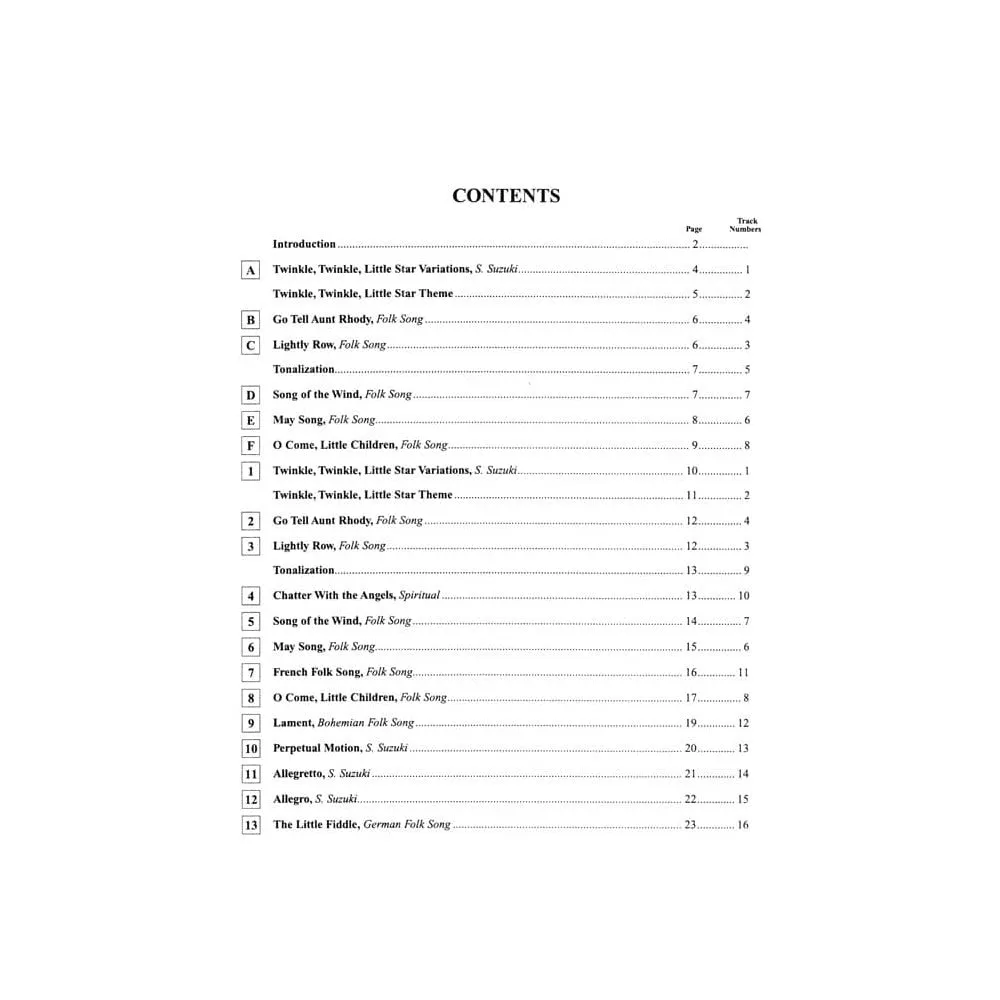 Suzuki Bass School Vol. 1 Kontrabassschule Buch mit CD