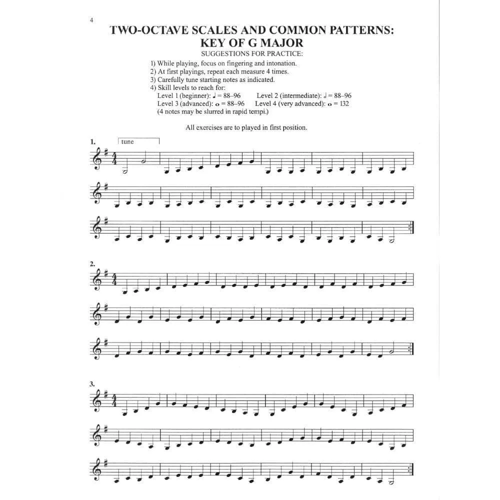Starr Scales Plus Violinentonleitern Alfred Noten