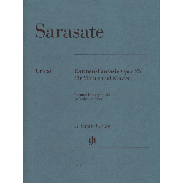 Shar Music Sarasate Carmen Fantasy Op. 25 Violinnoten Henle Urtext